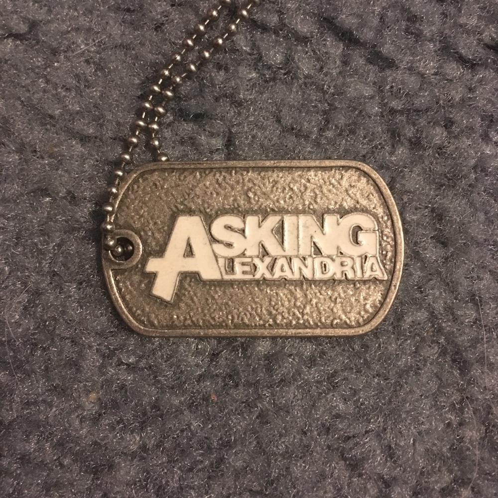 Asking Alexandria Dog Tag Necklace